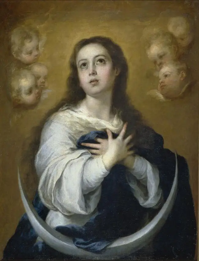 Pittura All'Ingrosso # Top Religion Art # Madonna Angel # La Inmaculada Concepcion # Print Canvas Oil Painting