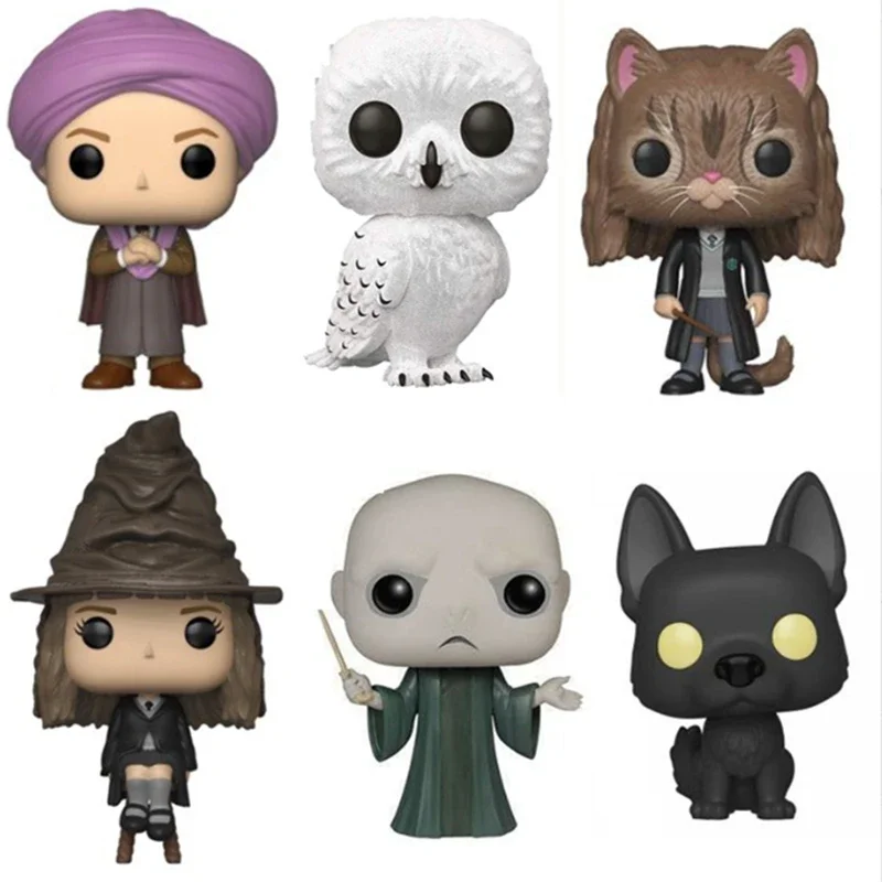 Nuovo Funko Pop Fleur Delacour #108 Malfoy #112 Hedwig Sirius Hermione Ron Snape Vinyl Dolls Figure Model Toys For Children Gift