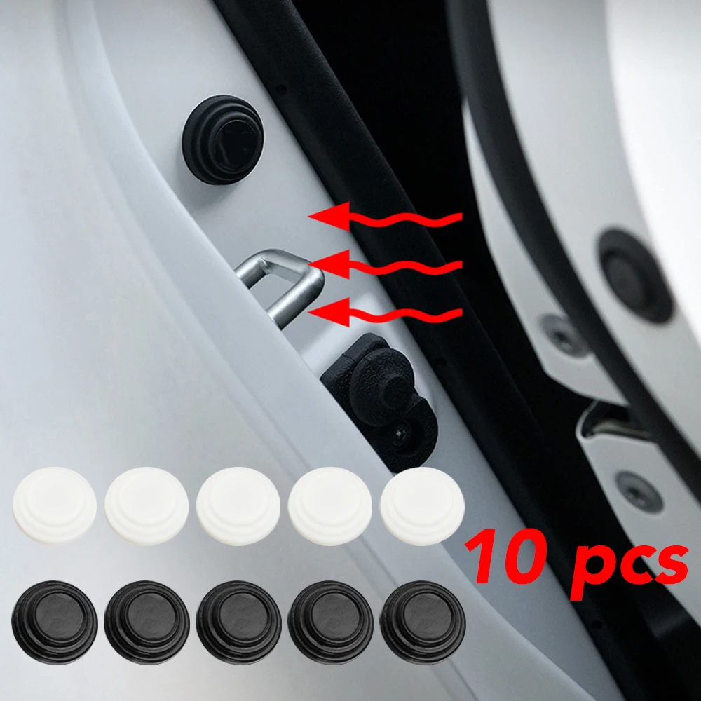 10X Car Door Trunk Ammortizzatore Guarnizione Adesivi Pad Per Chevrolet Cruze Aveo Lacetti Captiva Orlando Epica Sail Sonic Opel