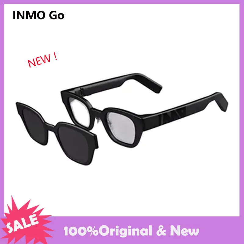 Inmo Go Smart Ar Glasses Real Wireless Ultra Light Ai Assistant Glasses Translator Glasses