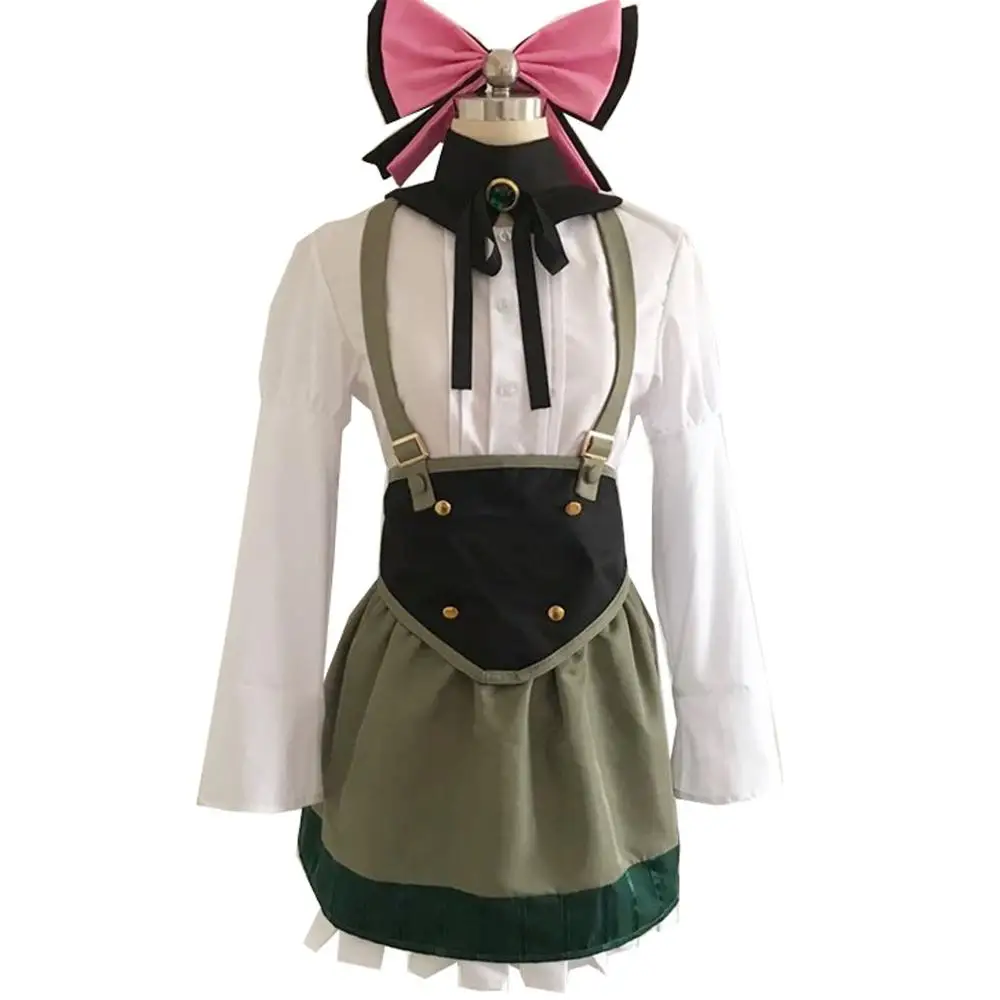 2021 Cosplay Atlas Penny Polendina Costume Abito Donna Gonna Completi Completi Con Guanti Su Misura