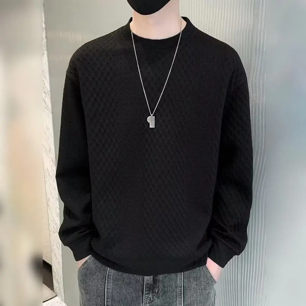 Maglione Invernale Da Uomo Maglione Leggero Da Uomo Maglione Invernale Da Uomo Accogliente Pullover Girocollo Lavorato A Maglia Spesso Con Waffle Per 