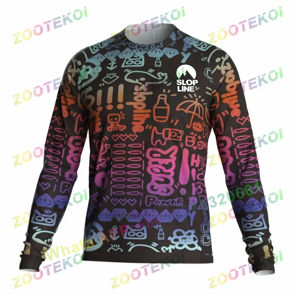 Slopline B.Simo-Camiseta De Motocross Para Bicicleta De Montaina, Jersey Enduro Para Bicicleta De Montaina, Todoterreno, Mx, Carre