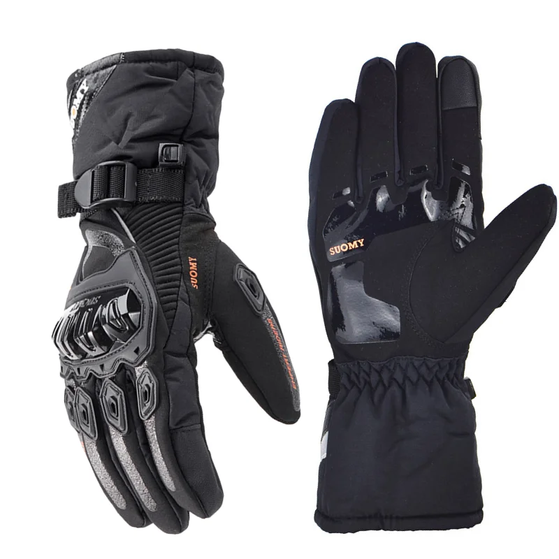 Guanti Moto Suomy Uomo Impermeabile Antivento Inverno Caldo Moto Biker Guanti Moto Equitazione Touch Screen Gant Moto Guantes