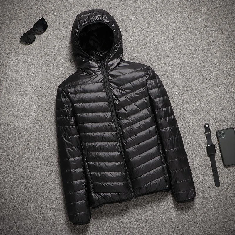2023 Nuovo Cappotto Trapuntato Ultraleggero Con Cappuccio Per Piumini Invernali Caldi Piumini Leggeri Piumini Leggeri Giacche Da Uomo Primavera