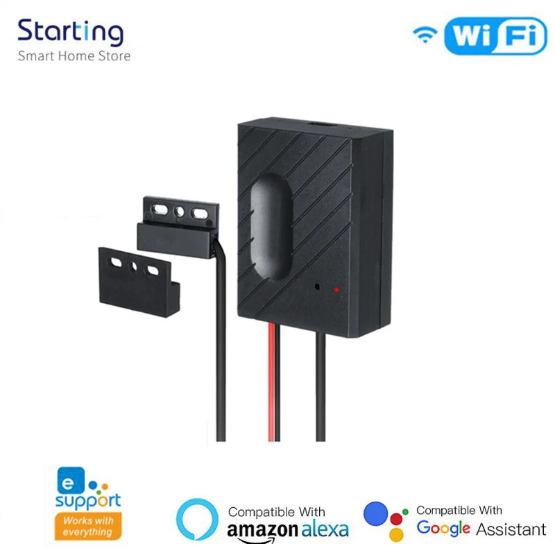 Ewelink Wifi Smart Garage Door Opener Switch Garage Door Controller App Telecomando Nessun Hub Richiede Con Alexa Google Home
