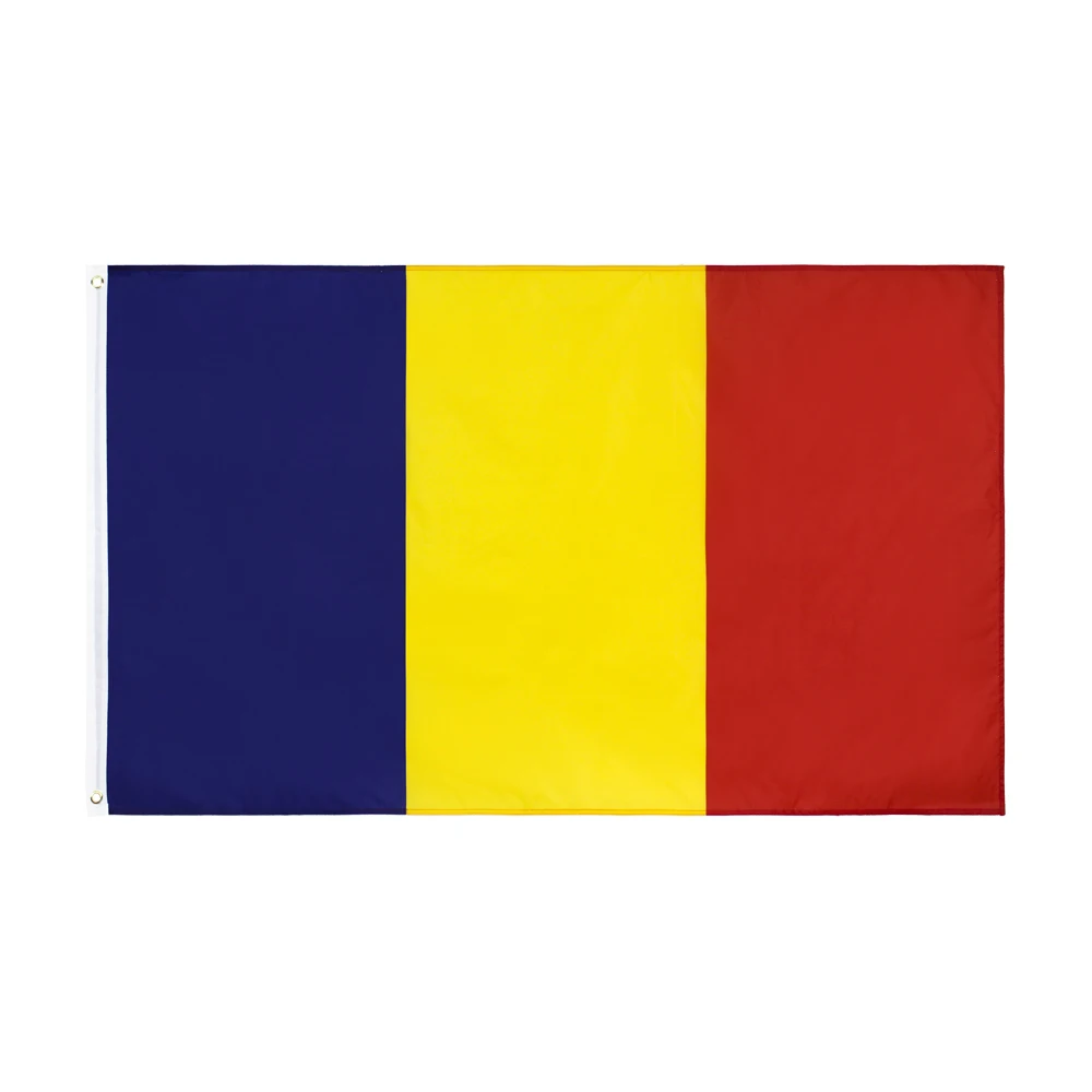 Flaglink 3 X5Fts 90*150Cm Blu Giallo Rosso Ro Rou Romania Bandiera Della Romania