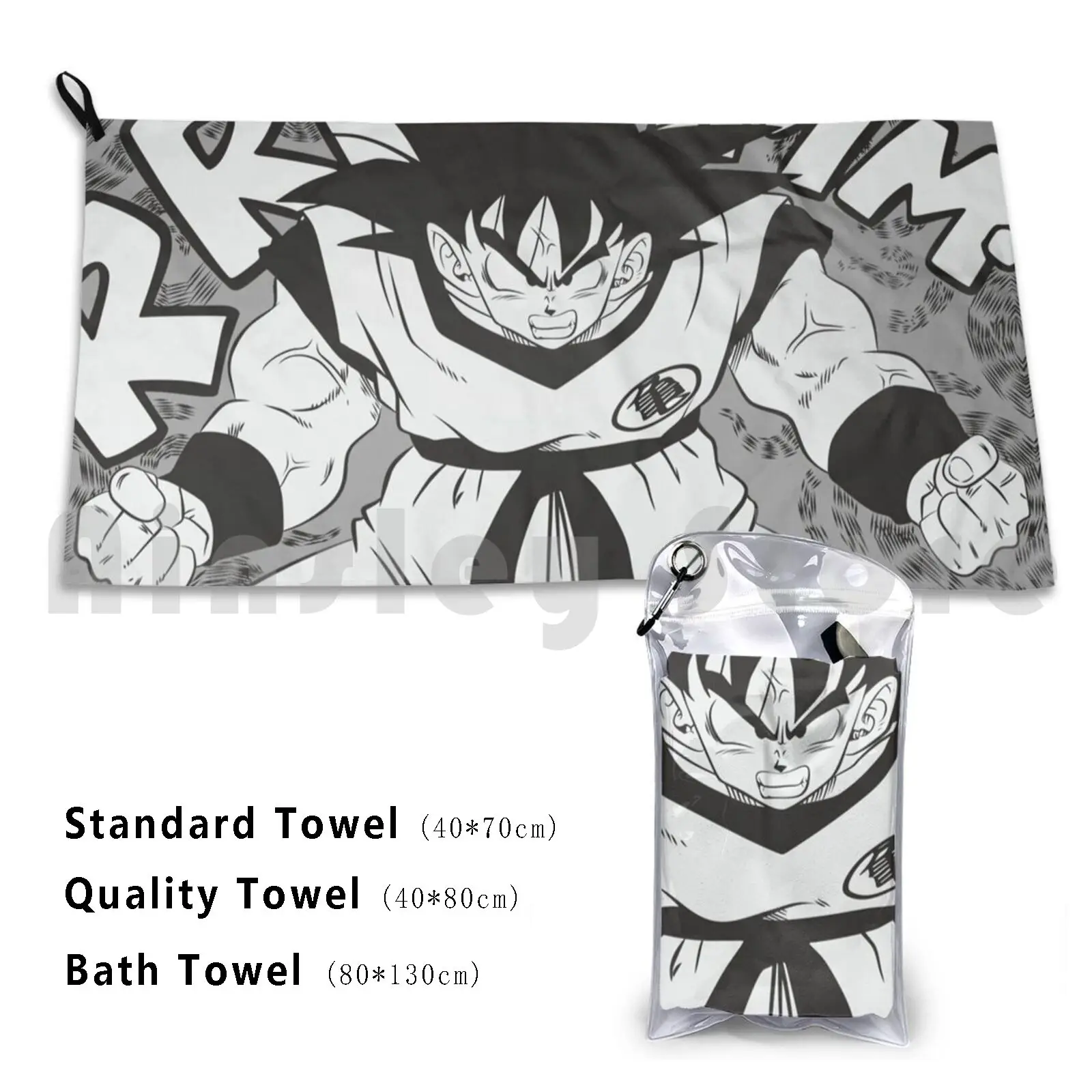 Asciugamano Personalizzato Mad Asciugamano Da Bagno Manga Anime Dbz Dbs Mad Kakarot Super Arti Marziali Giappone