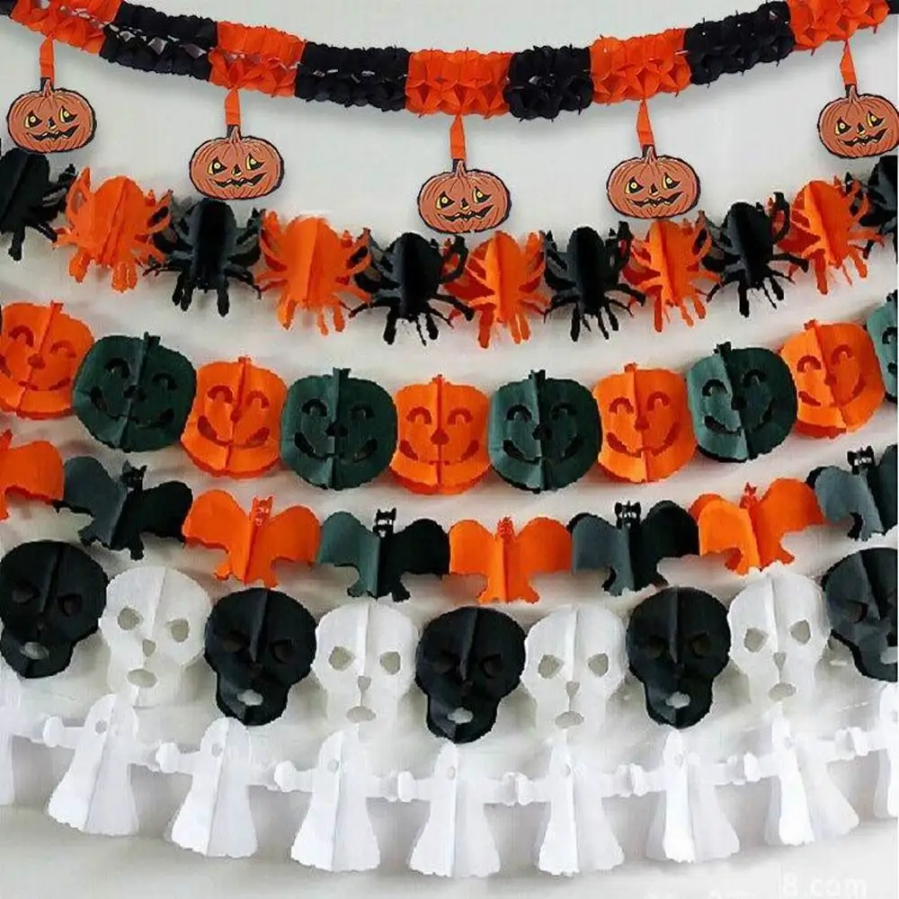 3M Halloween Banner Ghirlanda Per Halloween Home Hanging Ornament Decorations Kids Child Favors Regalo Creativo