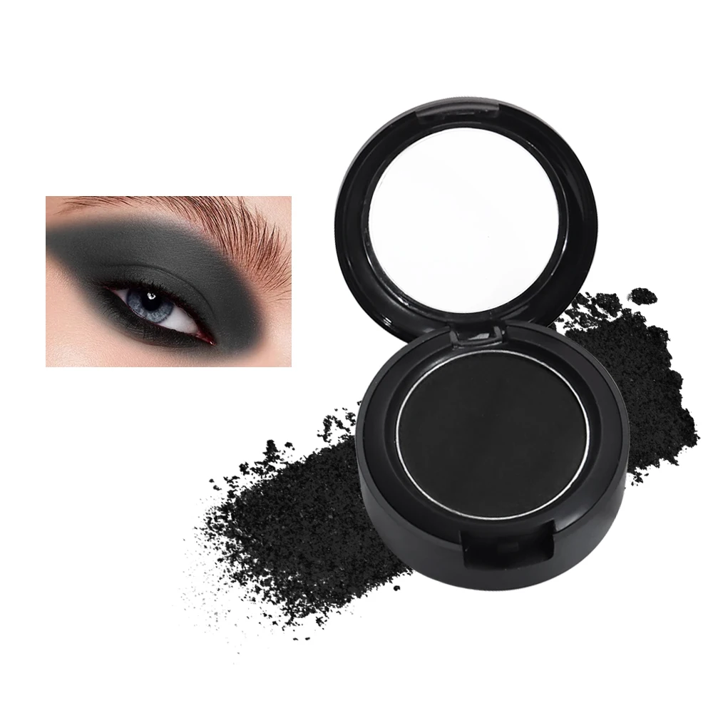 Bavanfe Ombretto Nero Monocromatico Stick Opaco Ricco Colore Rendering Smokey Halloween Trucco Ombretto