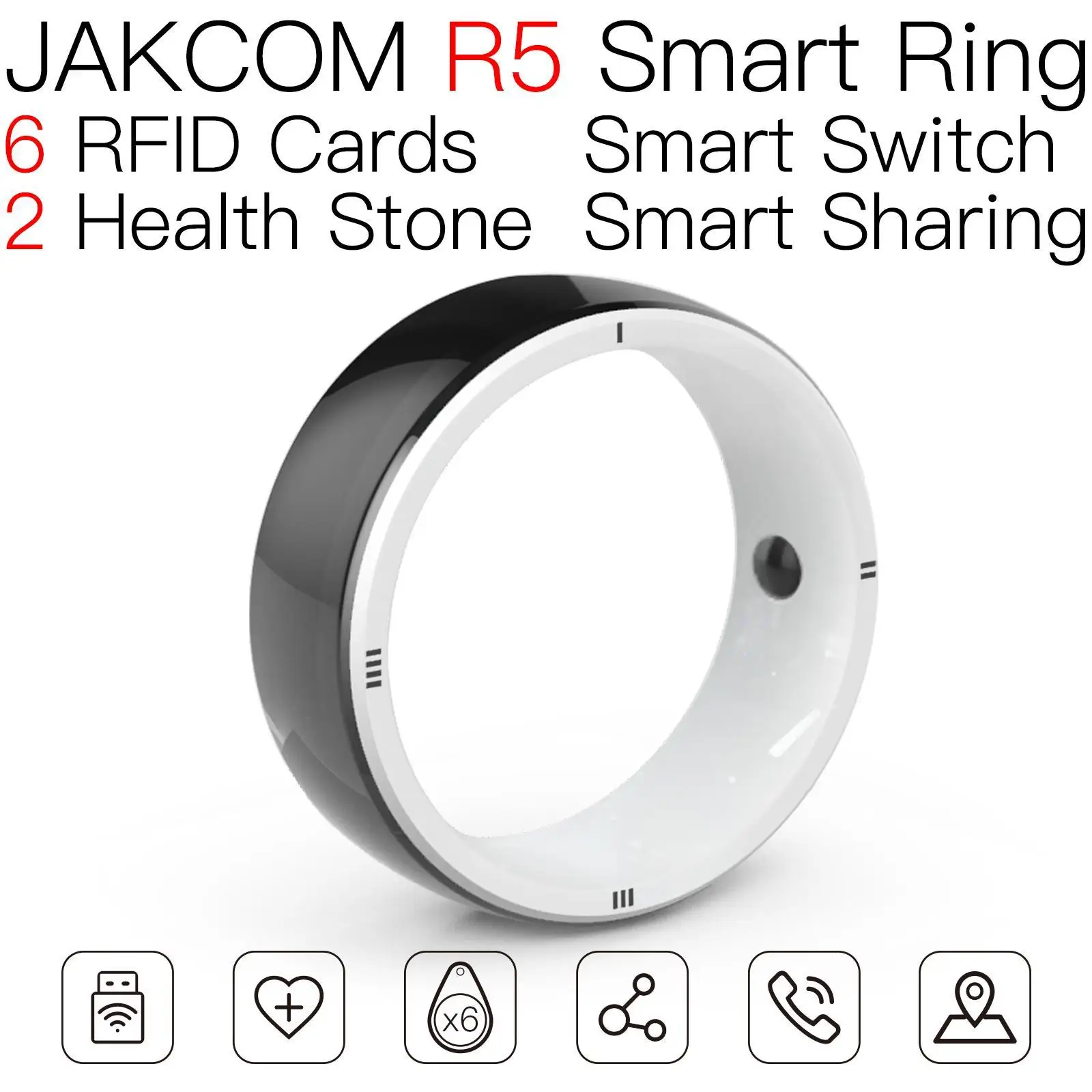Jakcom R5 Smart Ring Nuovo Arrivo Come Custodie Per Orologi M26 Plus Offerte Di Gioco Band 6 Gadget Per La Casa Intelligente Globale