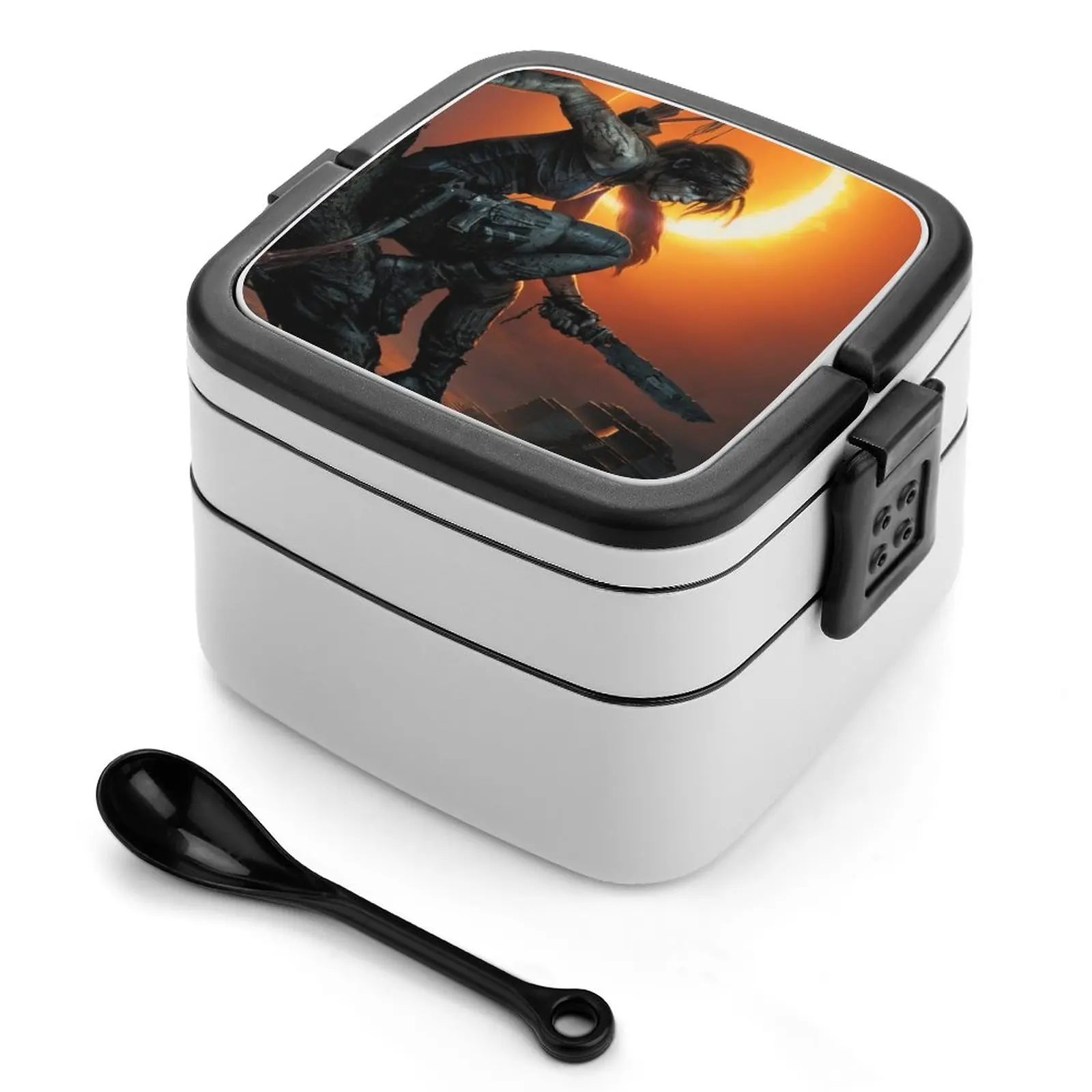 Shadow Of The Tomb Raider Bento Box New Student Camping Lunch Dinner Lunch Boxes Shadow Of The Tomb Raider Lish