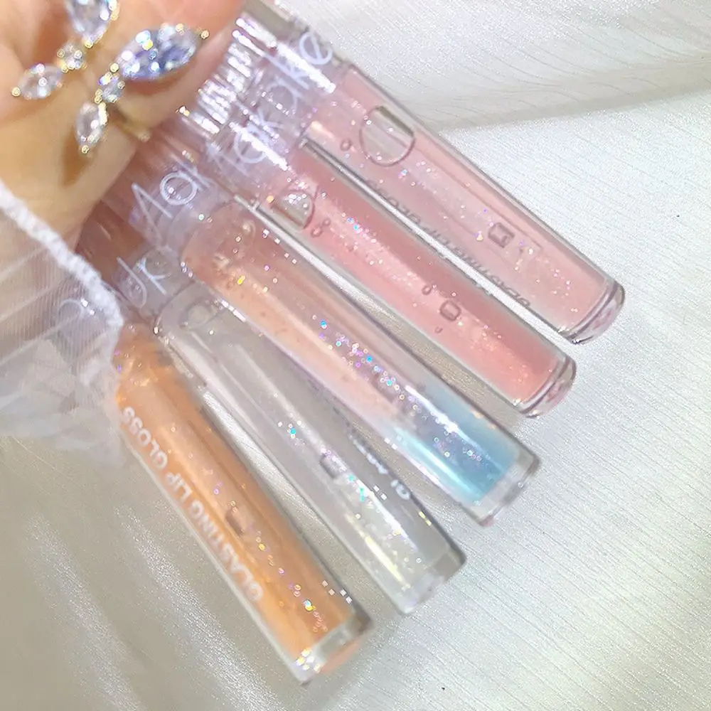 Sticky Cup Mirror Lipgloss Lip Plumper Jelly Lipstick Makeup Tool Idratante Lip Oil Lip Glow Oil Lip Dyed Water Lip Gloss