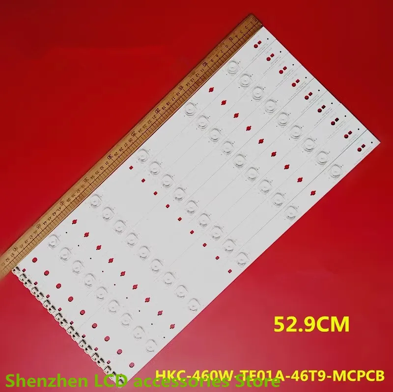 Per Huike F46Pa5000 Sanyo 46 Ce536Bled Hkc-460W-Te01A-46T9-Mcpcb 52.9Cm 5Led 100% Nuova Striscia Di Retroilluminazione A Led
