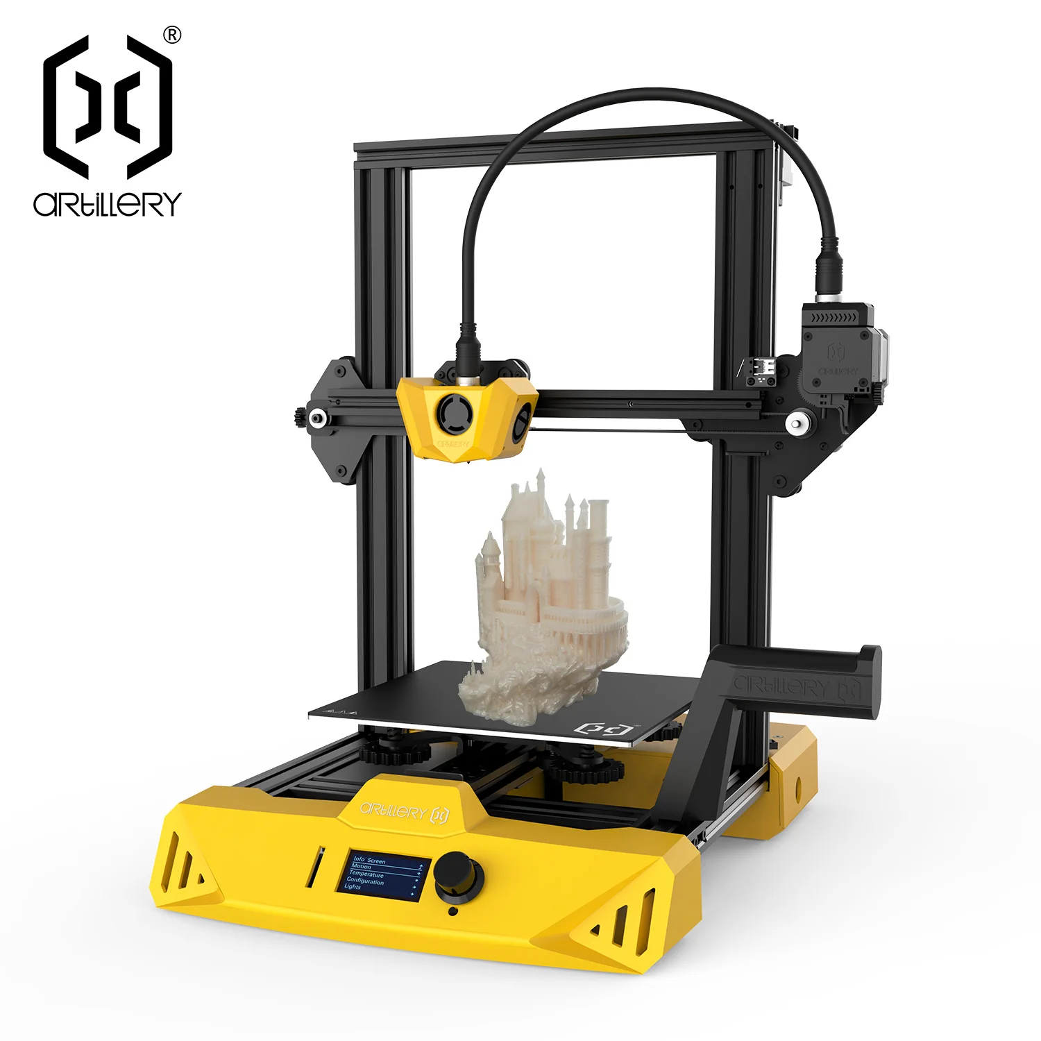 Artillery Hornet 3D Printer Estrusore Ad Azionamento Diretto Di Grandi Dimensioni 220X220X250 Mm Cnc Impresora 3D