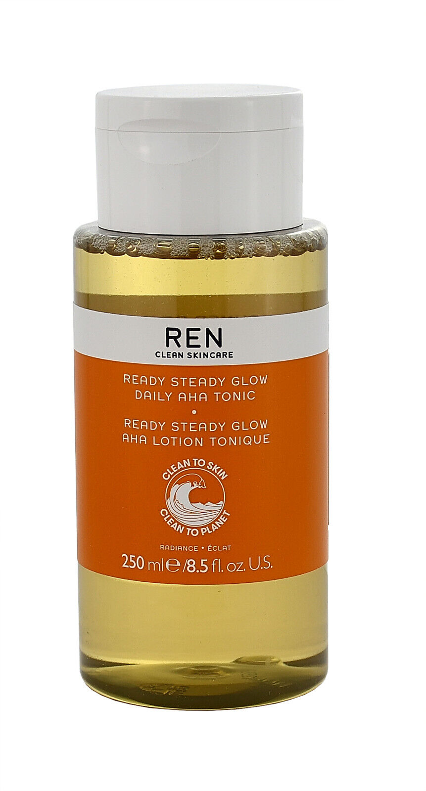 Ren Ready Steady Glow Aha Lotion Tonique 250Ml