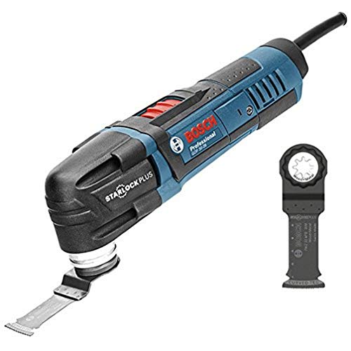 Bosch Professional Multi-Cutter Gop 30-28 (Starlock-Werkzeugaufnahme, 300 Watt, Inkl. 1X Starlockplus Bim Tauchsägeblatt, Im Karton)