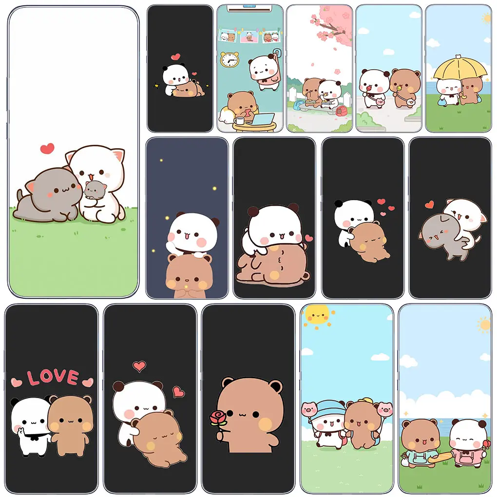 Panda Bear B-Bubus D-Dudus Custodia Per Telefono Per Motorola Moto G52 G42 G32 G23 G22 G200 Edge 30 Neo 20 Fusion Ultra S30 Cover Case