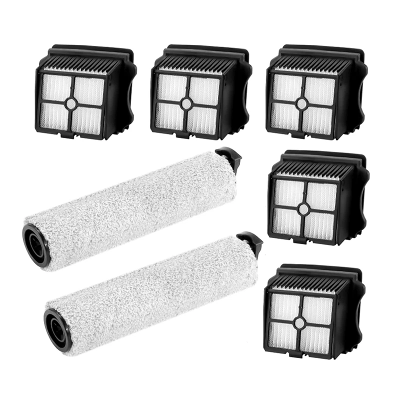 Kit Accessori Per Tineco Floor One S3/ Ifloor 3, Rullo Spazzola Filtro Sottovuoto Per Pavimento Tineco One S3 Cordless Wet Dry