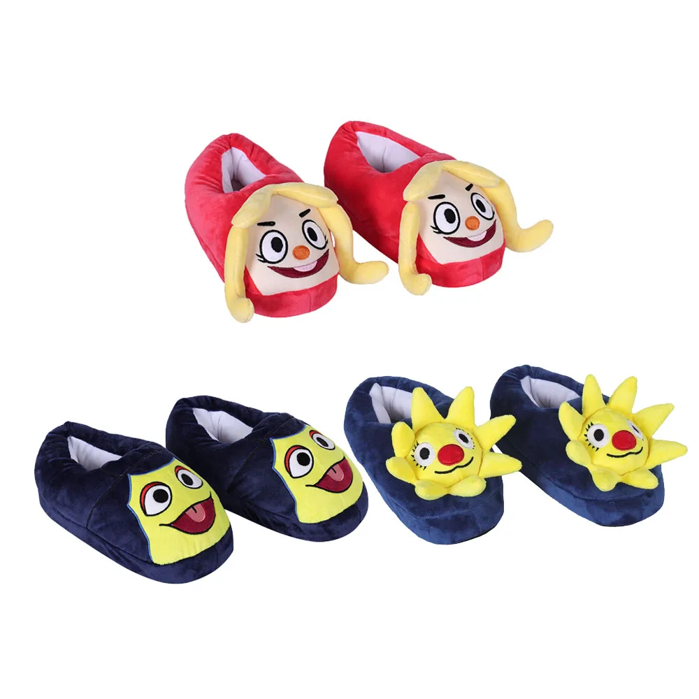 Welcome Home Cos Wally Darling Julie Joyful Sally Starlet Cosplay Pantofole In Peluche Di Cotone Scarpe Costumi Di Halloween Accessori