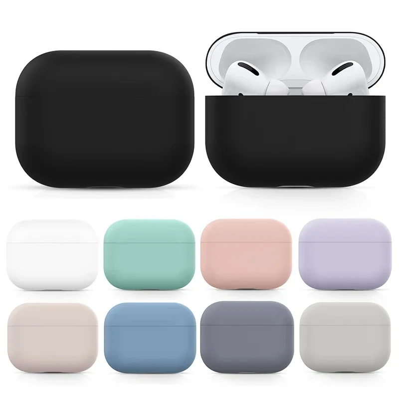 Custodie Per Auricolari In Silicone Per Airpods Pro, Custodia Per Airpods Custodia Protettiva Per Cuffie Per Apple Airpods Pro 1 2019 Airpods Cover