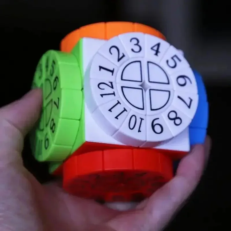 Time Machine Professional Magic Cube 3X3X3 Cubo Smooth Puzzle Speed Infinity Cubes Regalo Di Compleanno Educativo Fidget Toys