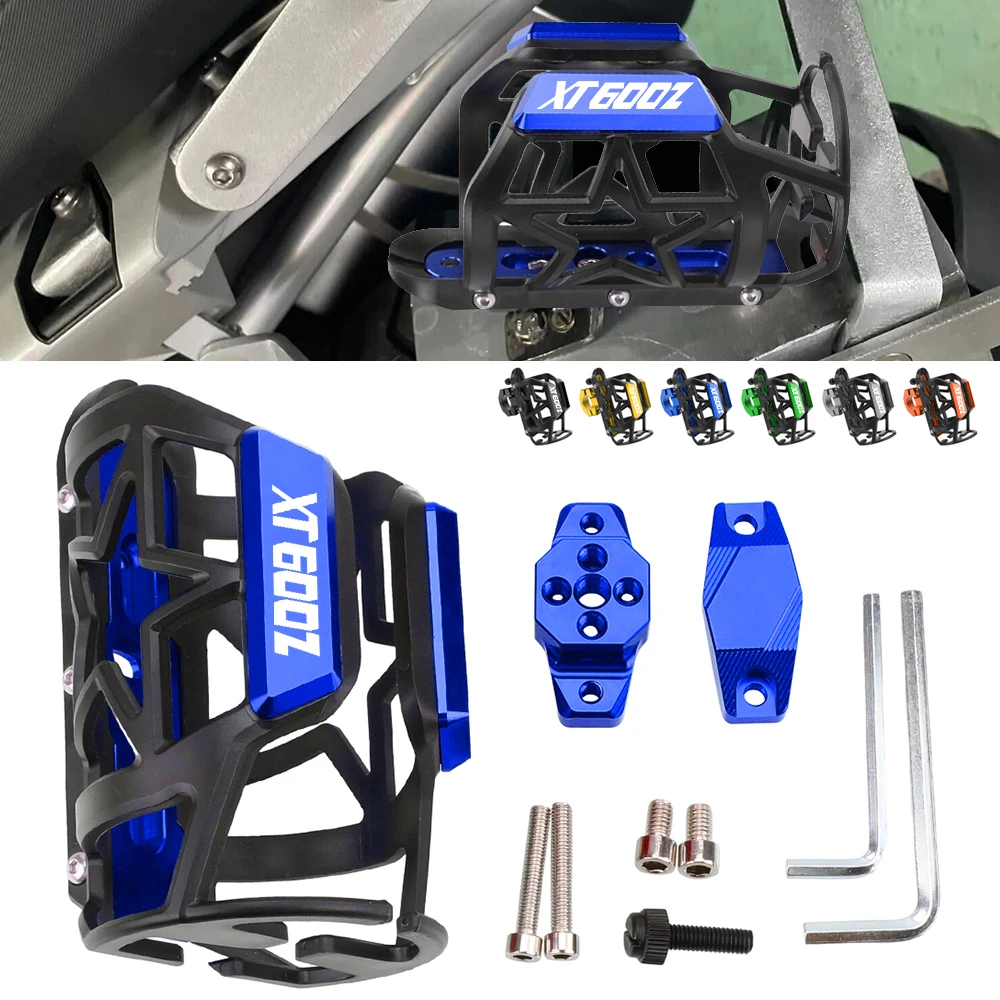 2024 Per Yamaha Xt600Z Xt600Ze Xt 600Z 600/Z Super Tenere Universale Moto Bevanda Bottiglia D'Acqua Gabbia Bollitore Portabicchieri