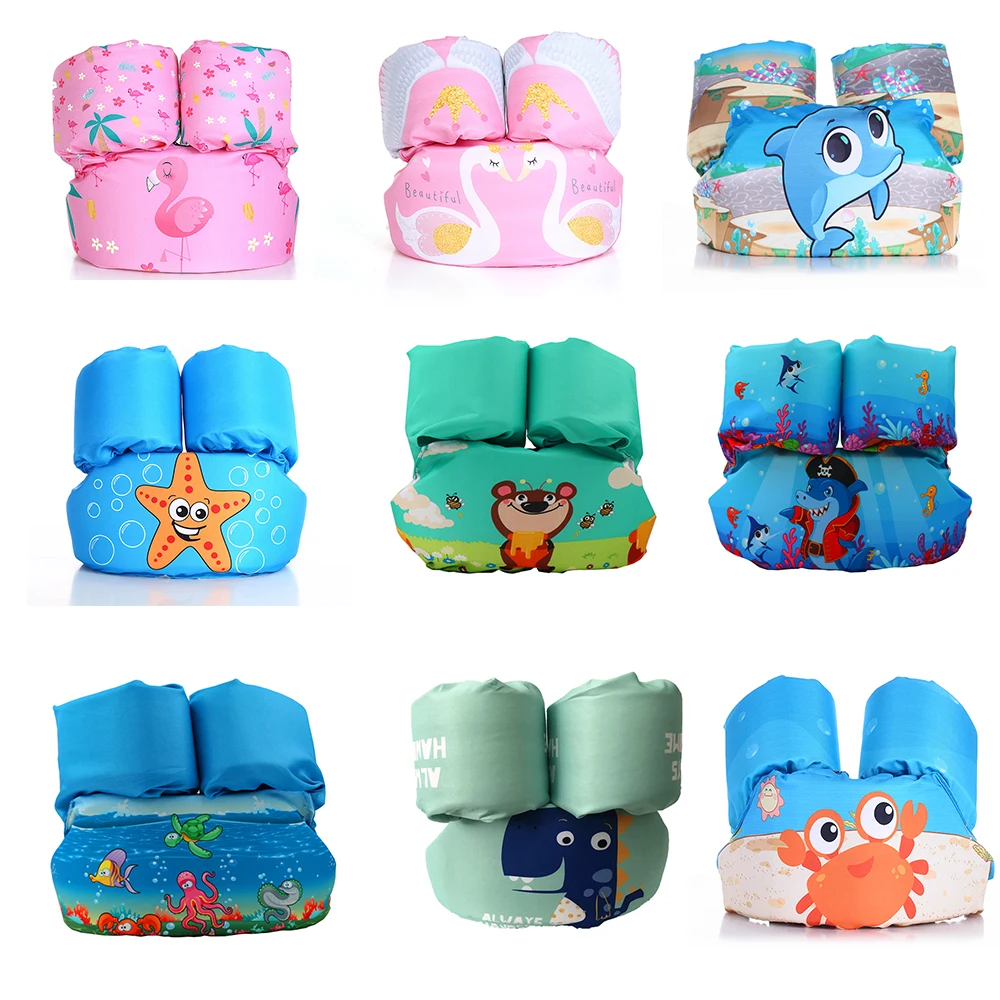 New Baby Swim Rings Puddle Jumper Baby Life Vest Child Life Jacket 2-6 Anni Boy Girl Children Vest Form Poliestere