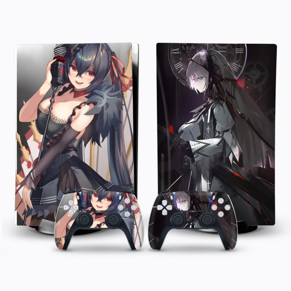 Per Ps5 Console Skin Versione Disco Autocollants Disque Ps5 Autocollant Compatibile Con Pegatinas Ps5 Control Accessori Ps5