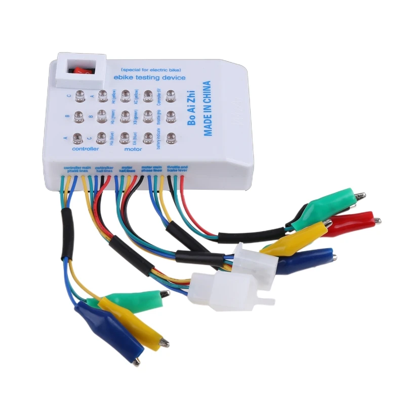 Tester Motore Brushless Electro Car E-Bike Scooter Controller Motore Brushless Tester 60 °/120 ° 24V/36V/48V/60V/72V