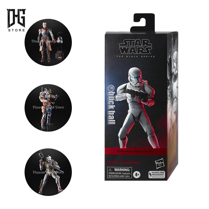 Original Star Wars Black Series Demolitore Echo Tech Omega Clone Commando Figure Star Wars Action Figure Model Doll Toys Gifts