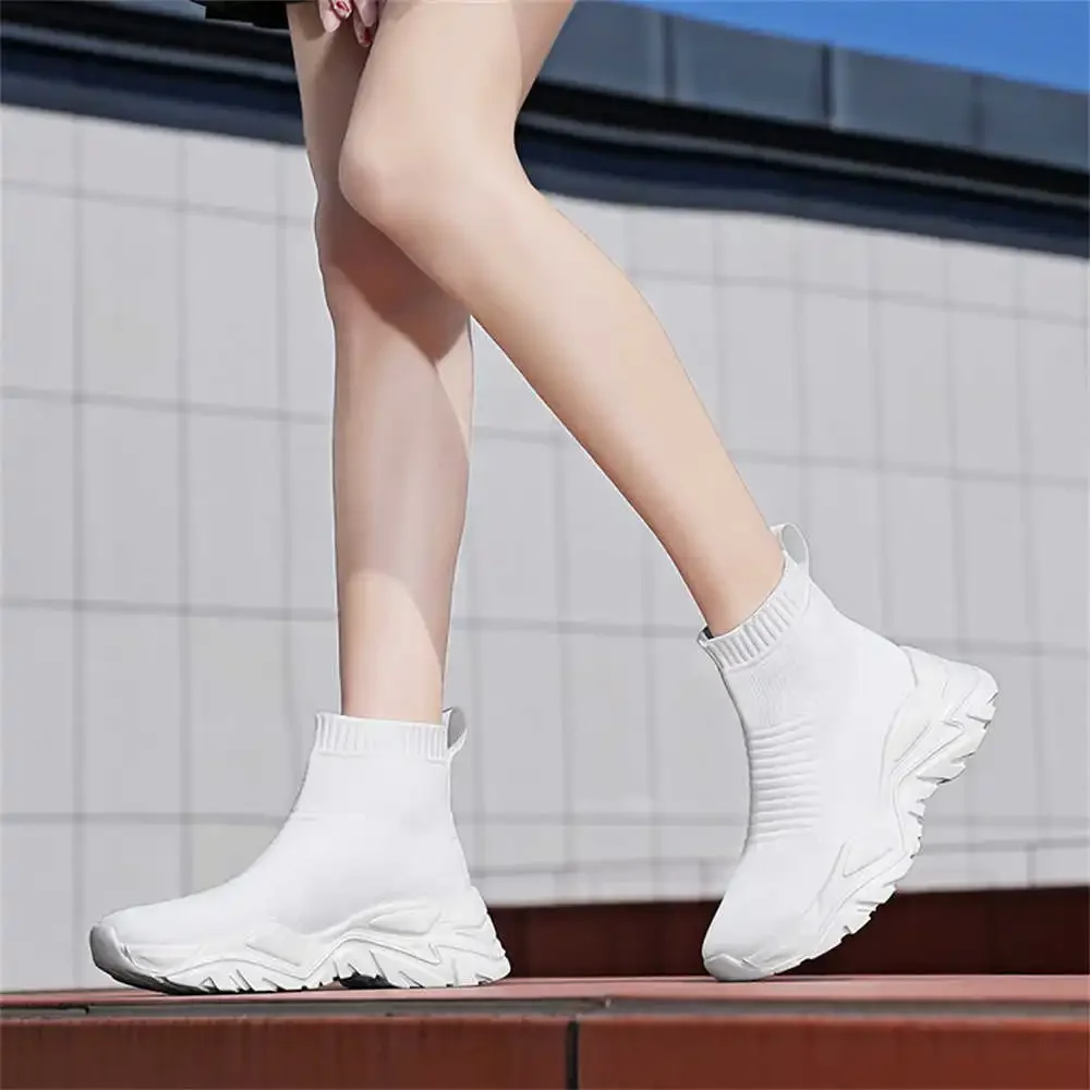 Calzino Traspirante Scarpe Gialle Da Donna Stivali Da Donna Rosa Stivali Primaverili Scarpe Da Donna Sneakers Sport 2024New Hospitality Tenus