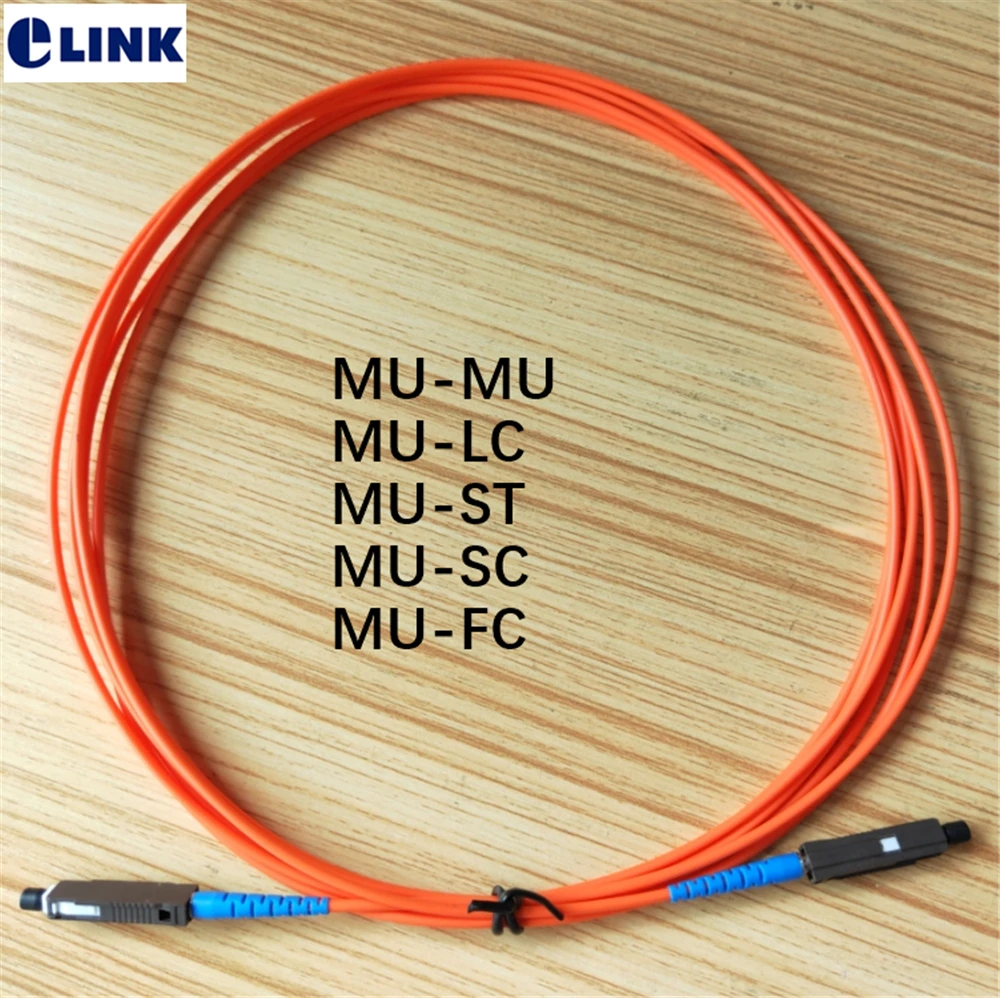 10 Pz 25M Mu Patchcord Mm Mu-Lc Mu-Fc Mu-Sc Mu-St Ponticello In Fibra Ottica 25Mtr Simplex 50/125 62.5/125Um Multimodale Mu-Mu Il 0.3Db
