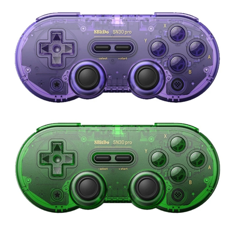 Controller Di Gioco Wireless Adatto Per Ns-Windows Pc-Android Ios-Steam Con Vibrazione 8Bitdo Sn30Pro Special Edition Gamepad