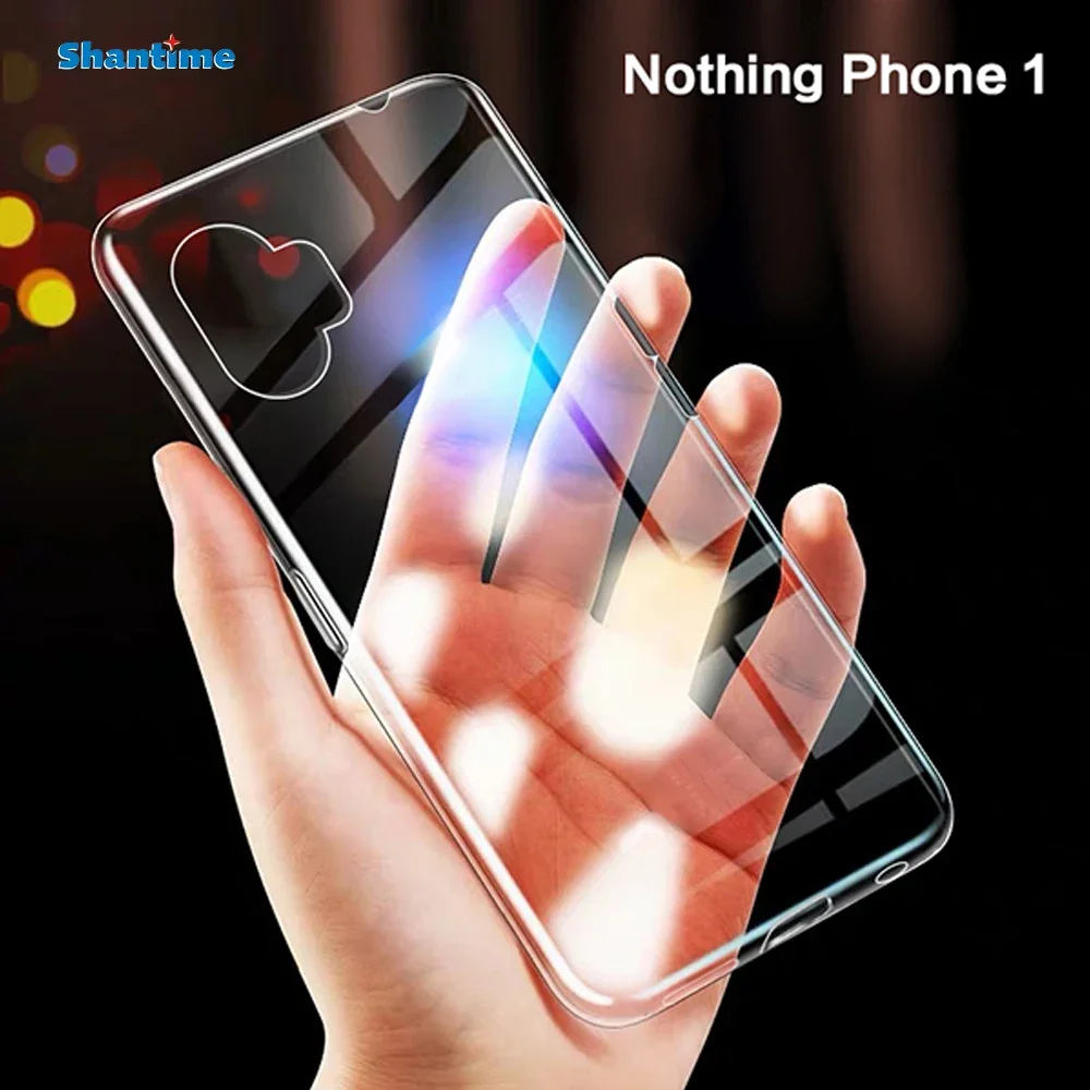 For Nothing Phone 1 Gel Pudding Silicone Phone Protective Back Shell For Nothing Phone 1 Soft Tpu Case 6.55 Inches