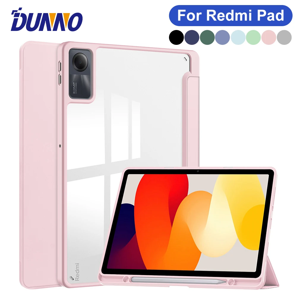 Custodia Per Redmi Pad Se Per Xiaomi Redmi Pad Se Custodia Rigida Trasparente Da 11 Pollici Per Xiaomi Redmi Pad Con Cover Sveglia/Sleep