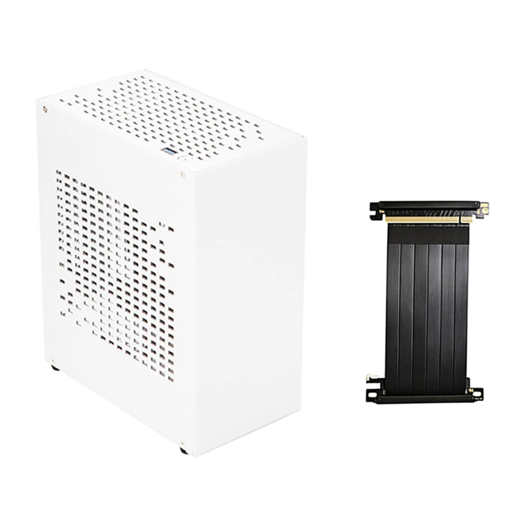 A07 Mini Itx Computer Case Chassis Htpc Host Case Usb3.0 Itx Enclosure Con Estensione Della Scheda Grafica