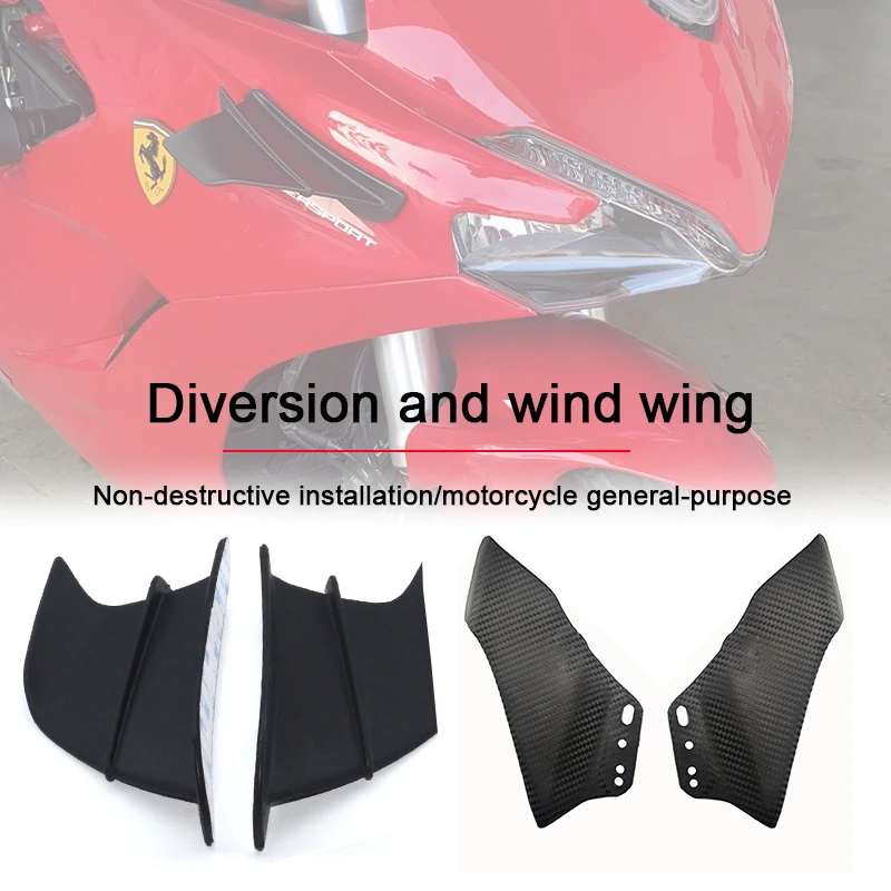 Per Honda Cbr650R Cbr 650 R Parti Carene Moto Universali Ala Aerodinamica Ala Fissa Carenatura Ala Spoiler Deflettore
