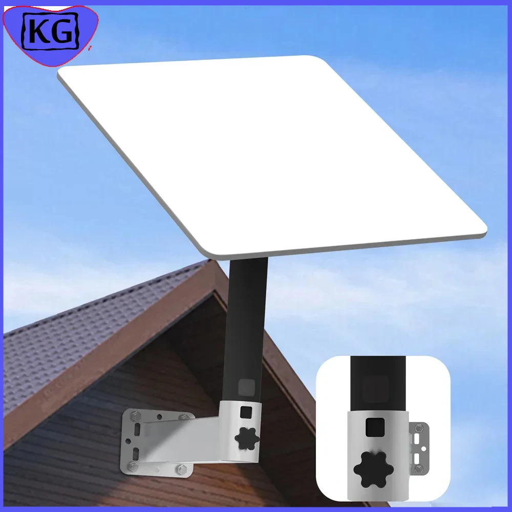Montaggio Starlink Montaggio A Parete Lungo, Kit Internet Starlink Kit Di Montaggio Antenna Satellitare, Vite Di Bloccaggio Foro Adattatore Ethernet S