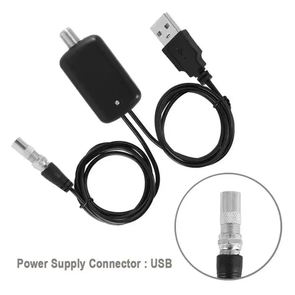Amplificatore Per Antenna 1Pcs Amplificatore Hdtv Professionale 4K Amplificatore Per Segnale A Basso Rumore Antenna Tv Amplificatore Di Segnale Dvb-T 