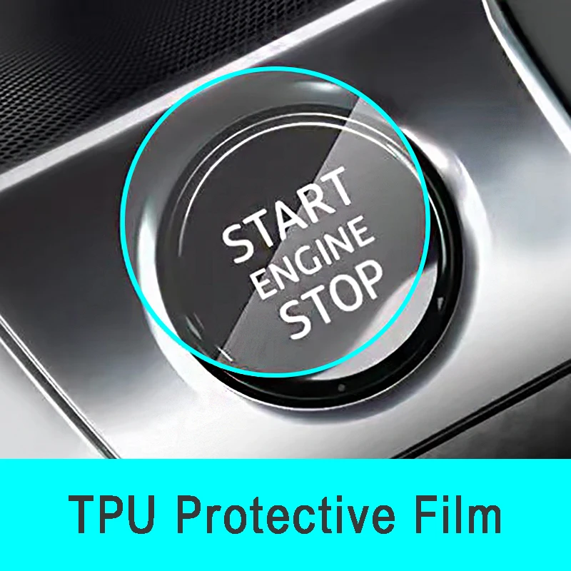 Auto Start Stop Button Pellicola Protettiva Sticker Per Citroen C4 C5 C3 C4L C3 Multiiel C4 Grand Picasso C6
