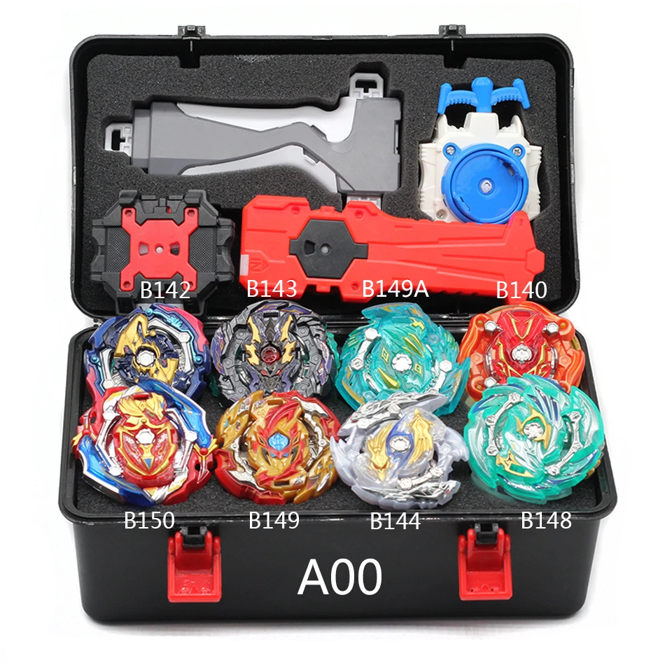 New Beyblades Burst Metal Fusion Fighting Metal Booster Package Toys Grip Launcher Boxs Original