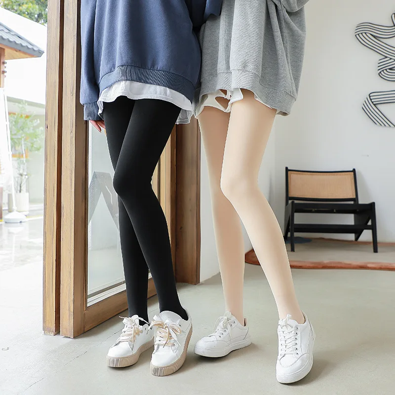 Leggings Caldi Donna Autunno Inverno Pantaloni Sexy Legging Femme Collant Hiver Collant Medias Termicas Scaldamuscoli Neri Legginsy Ropa
