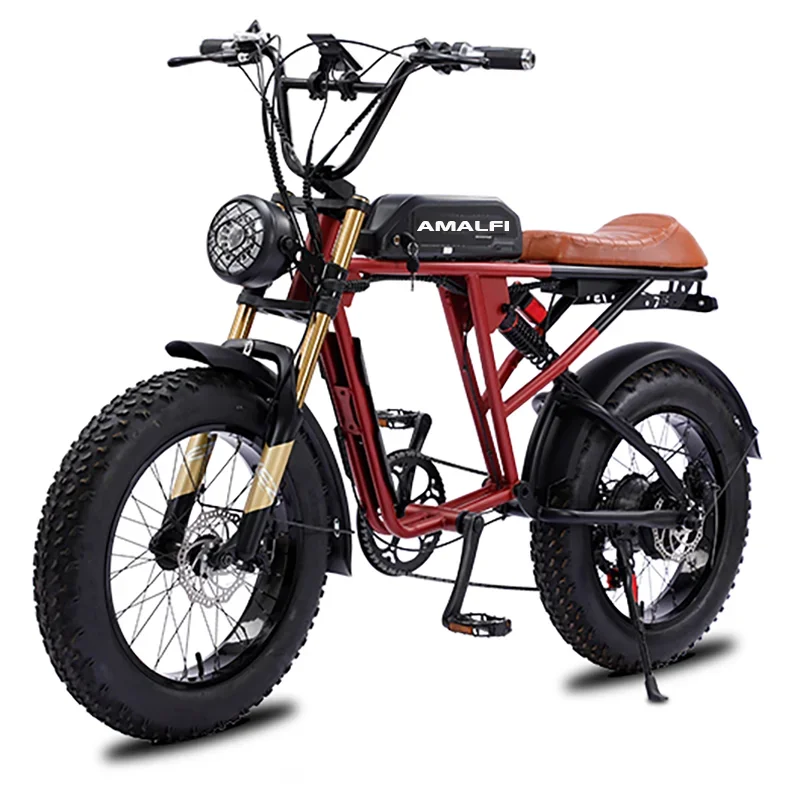 Akez Fat Ebike 750W 48V 13Ah/26Ah S2 Bici Elettrica 45 Km/H 20*4.0 Pneumatico Eu/Us Stock