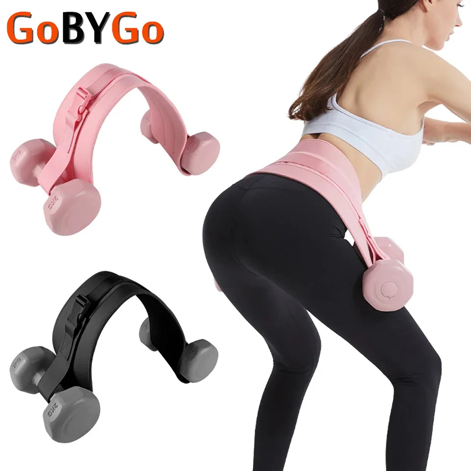 1 Pz Regolabile Esercizio Fitness Hip Bridge Assist Belt Dumbbell Darbell Weight Belt Fitness Hip Weight Training Belt
