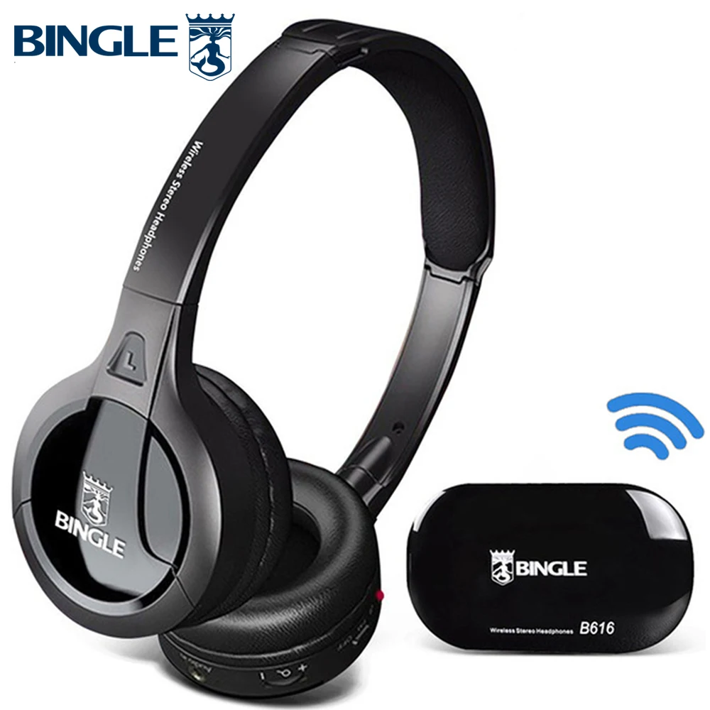 Cuffie Wireless 2.4G Cuffie Wireless Con Trasmettitore Per Giochi, Ps4,Pc,Gamer,Xbox,Playstation,Tv, Cellulare, Gioco