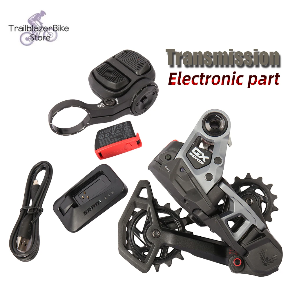 Sram Gx Eagle Axs 12 Velocità Mtb Bike Wireless Electric Groupset Pod Shifter Trigger T-Type Deragliatore Posteriore Udh Kit Bicicletta
