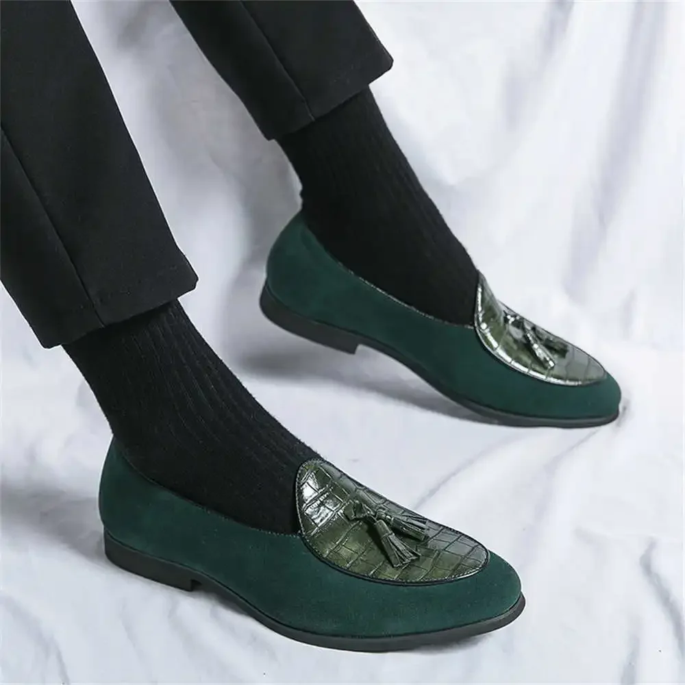 Scarpe Mocacinnes Invernali Scarpe Da Ginnastica Verdi Dress Man Brand Dress 2023 Sports Cosplay Fashion-Man Outside Mobile Jogging