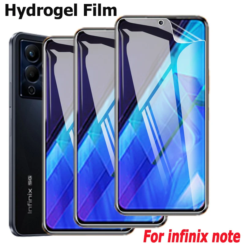 Pellicola Idrogel Per Infinix Note 12 Pro Pellicola Infinix Note 12 5G Vetro Morbido Note12 Protector Infinix Note 12 G96 Idrogel Per Infinix Note 12 