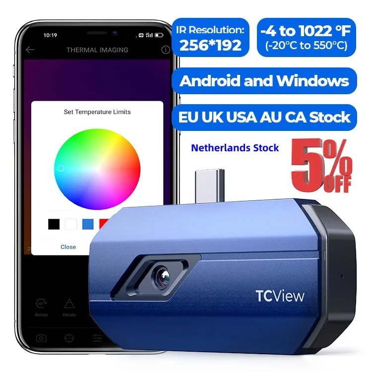 Topdon Tc001 Smartphone Gebruik Thermografie Meting Thermische Mobiele Telefoon Android Auto Ir Infrarood Muslimate
